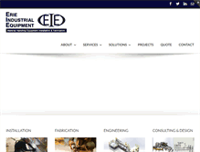 Tablet Screenshot of erieindustrial.net